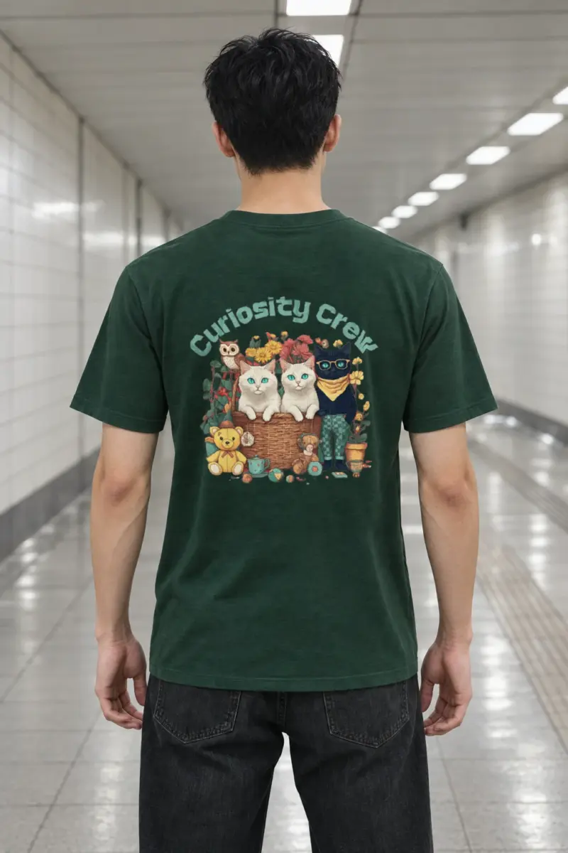 "Garden Pals Society" Heavyweight Unisex Crewneck T-shirt