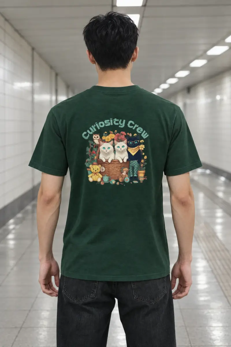 "Garden Pals Society" Heavyweight Unisex Crewneck T-shirt