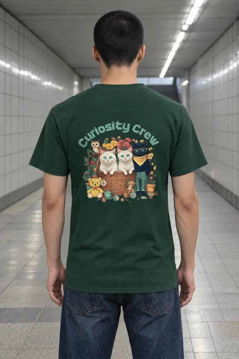 "Garden Pals Society" Heavyweight Unisex Crewneck T-shirt