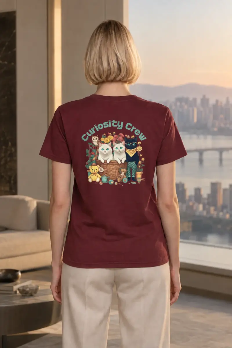 "Garden Pals Society" Heavyweight Unisex Crewneck T-shirt | Gildan 5000