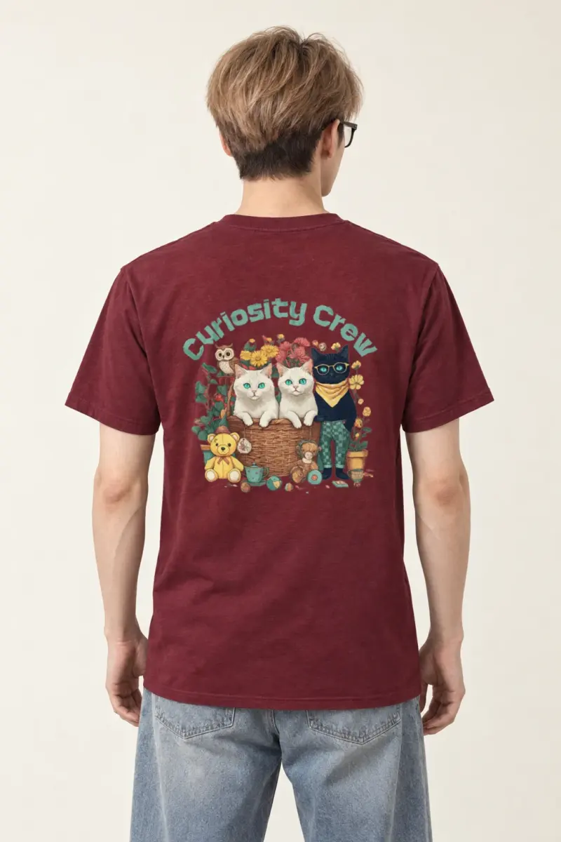"Garden Pals Society" Heavyweight Unisex Crewneck T-shirt
