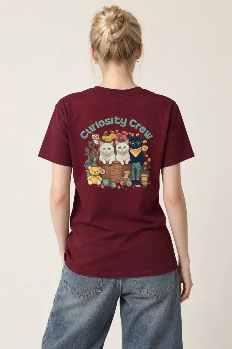 "Garden Pals Society" Heavyweight Unisex Crewneck T-shirt