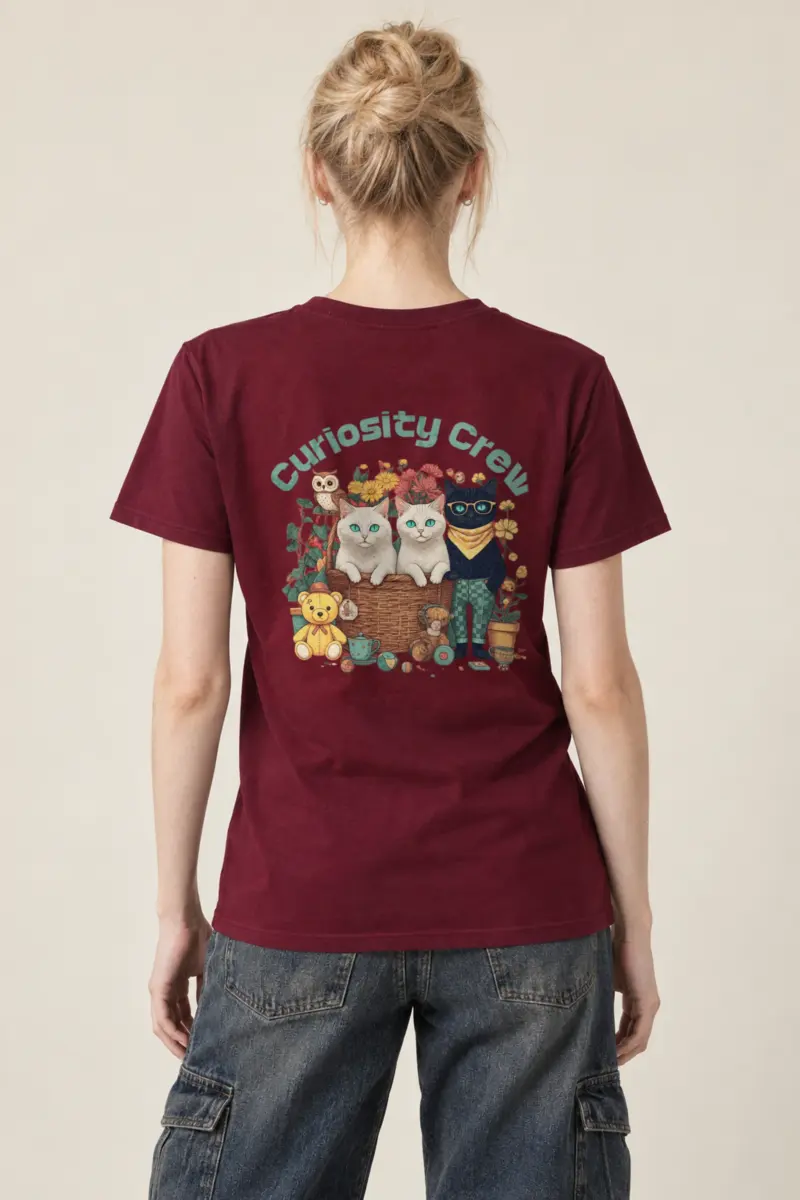 "Garden Pals Society" Heavyweight Unisex Crewneck T-shirt