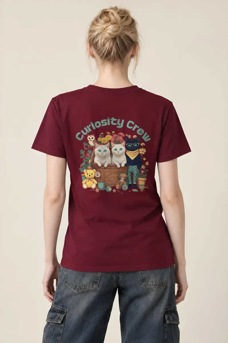 "Garden Pals Society" Heavyweight Unisex Crewneck T-shirt