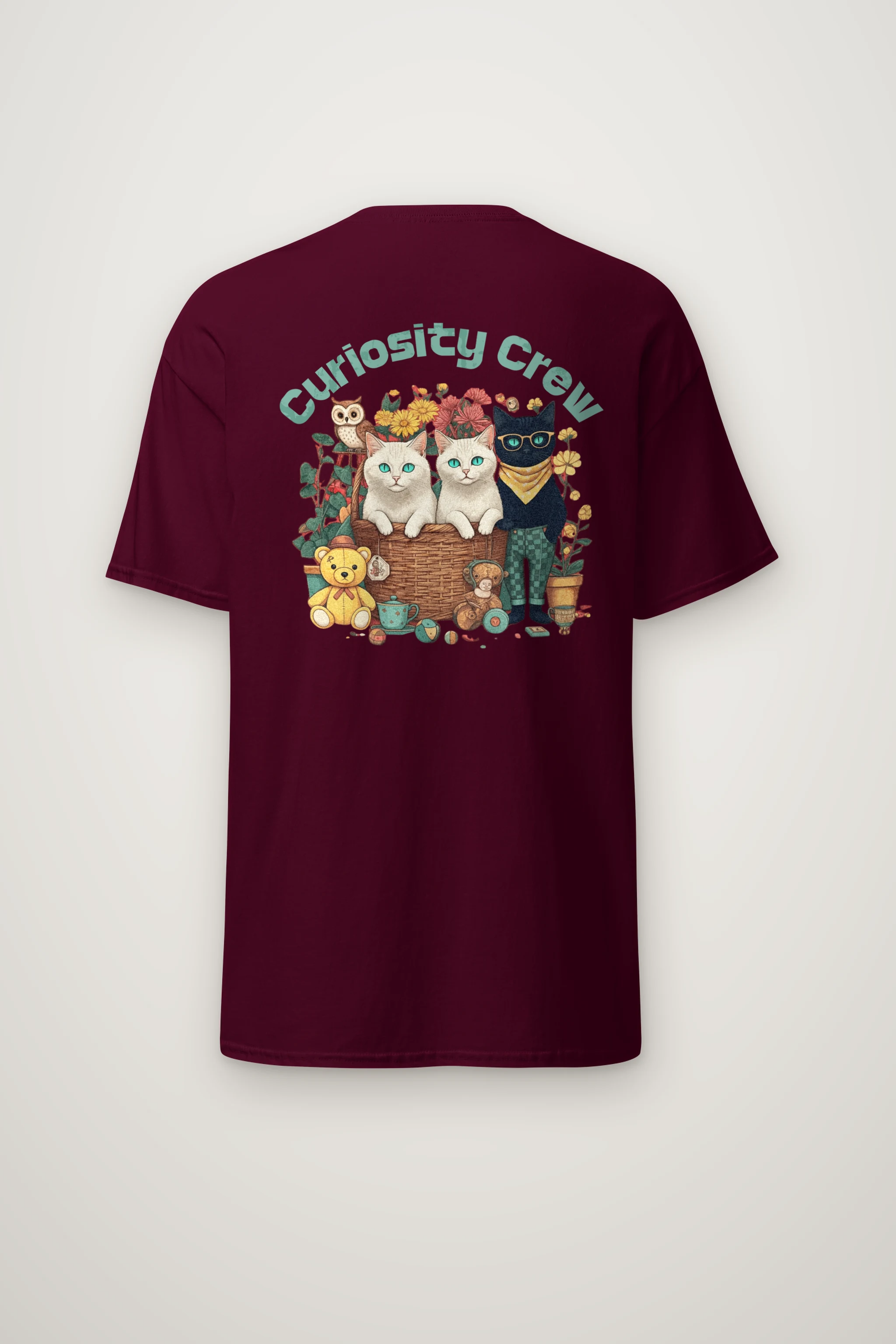 "Garden Pals Society" Heavyweight Unisex Crewneck T-shirt