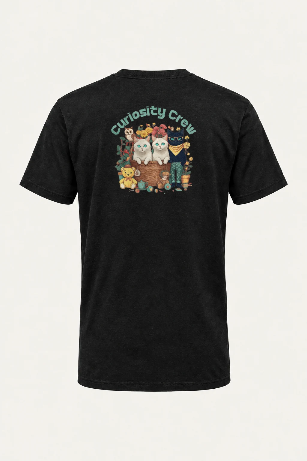 "Garden Pals Society" Heavyweight Unisex Crewneck T-shirt | Gildan 5000