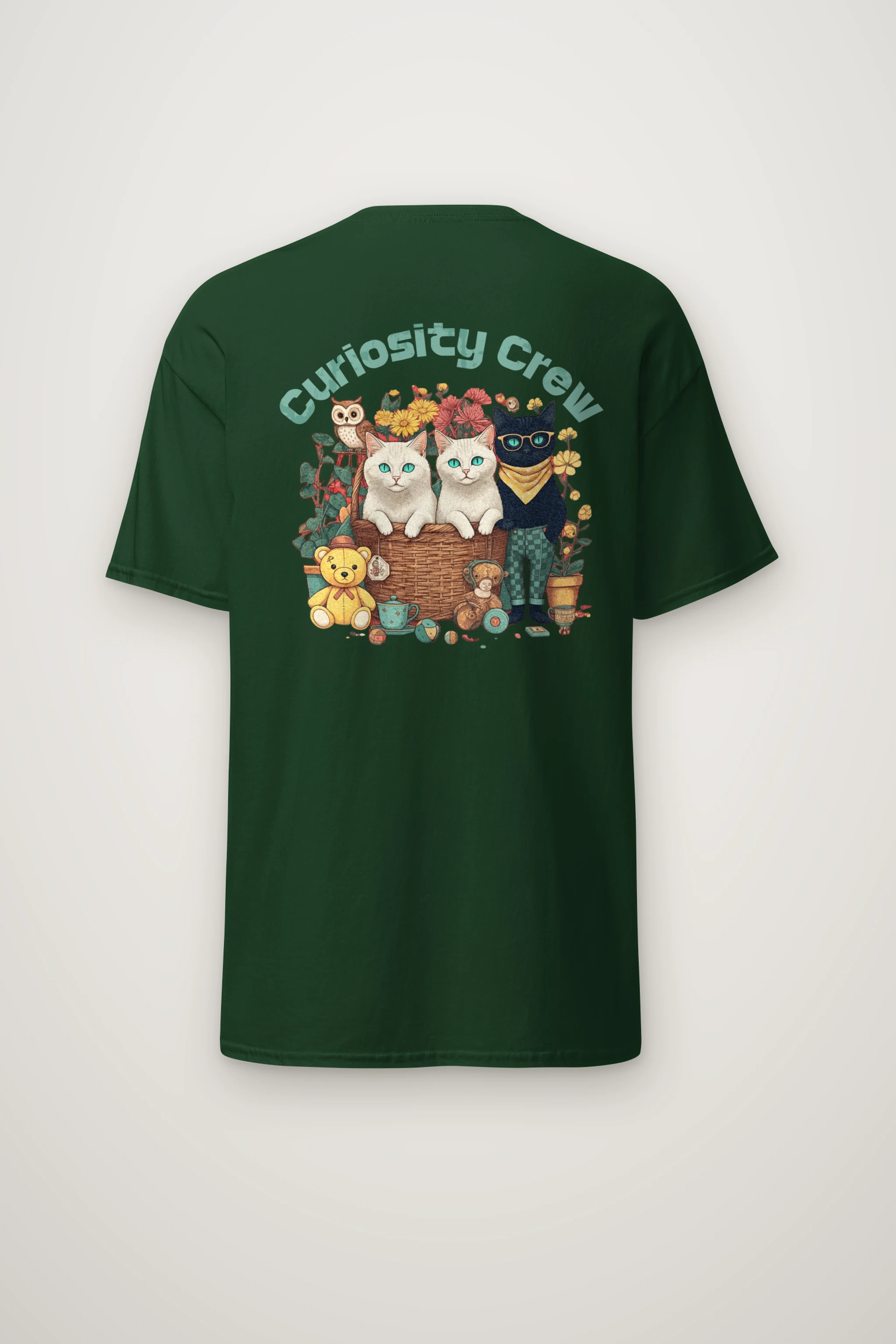 "Garden Pals Society" Heavyweight Unisex Crewneck T-shirt