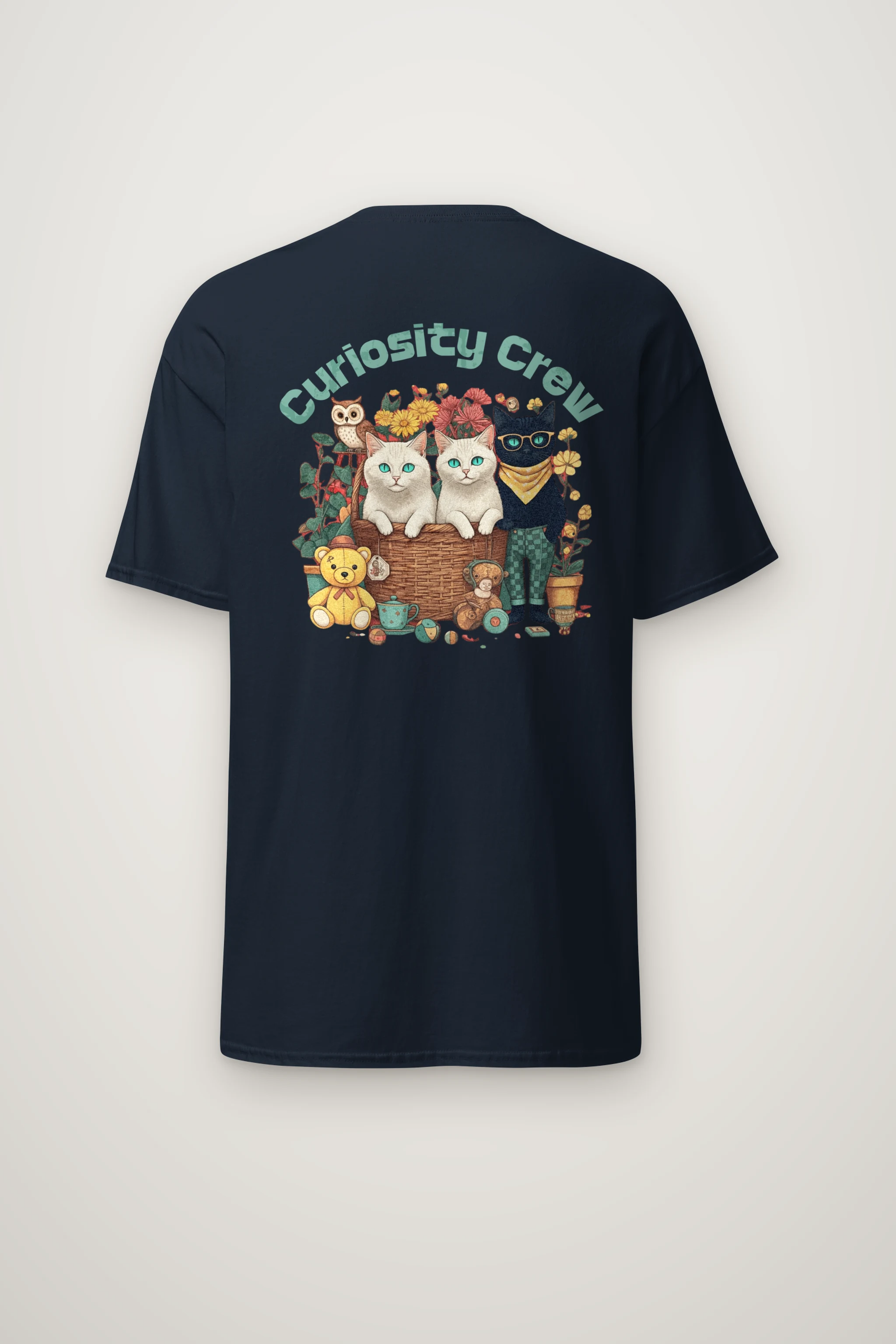"Garden Pals Society" Heavyweight Unisex Crewneck T-shirt