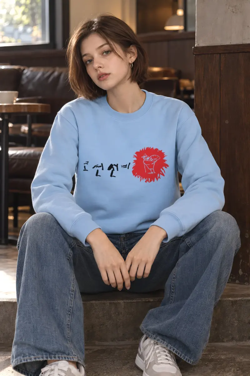 "Gat Scholar Circle" Heavy Blend Unisex Crewneck Sweatshirt