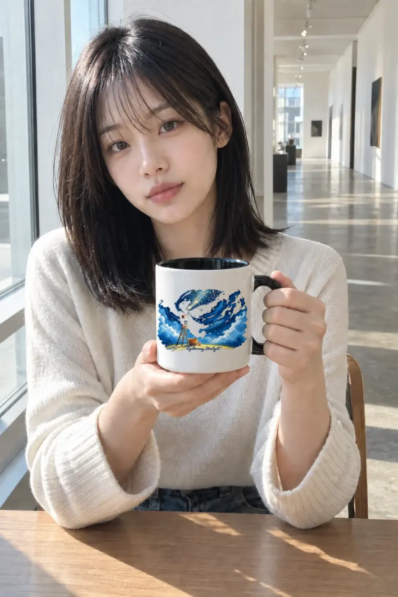 "Gathering Starlight" 11oz Ceramic Mug
