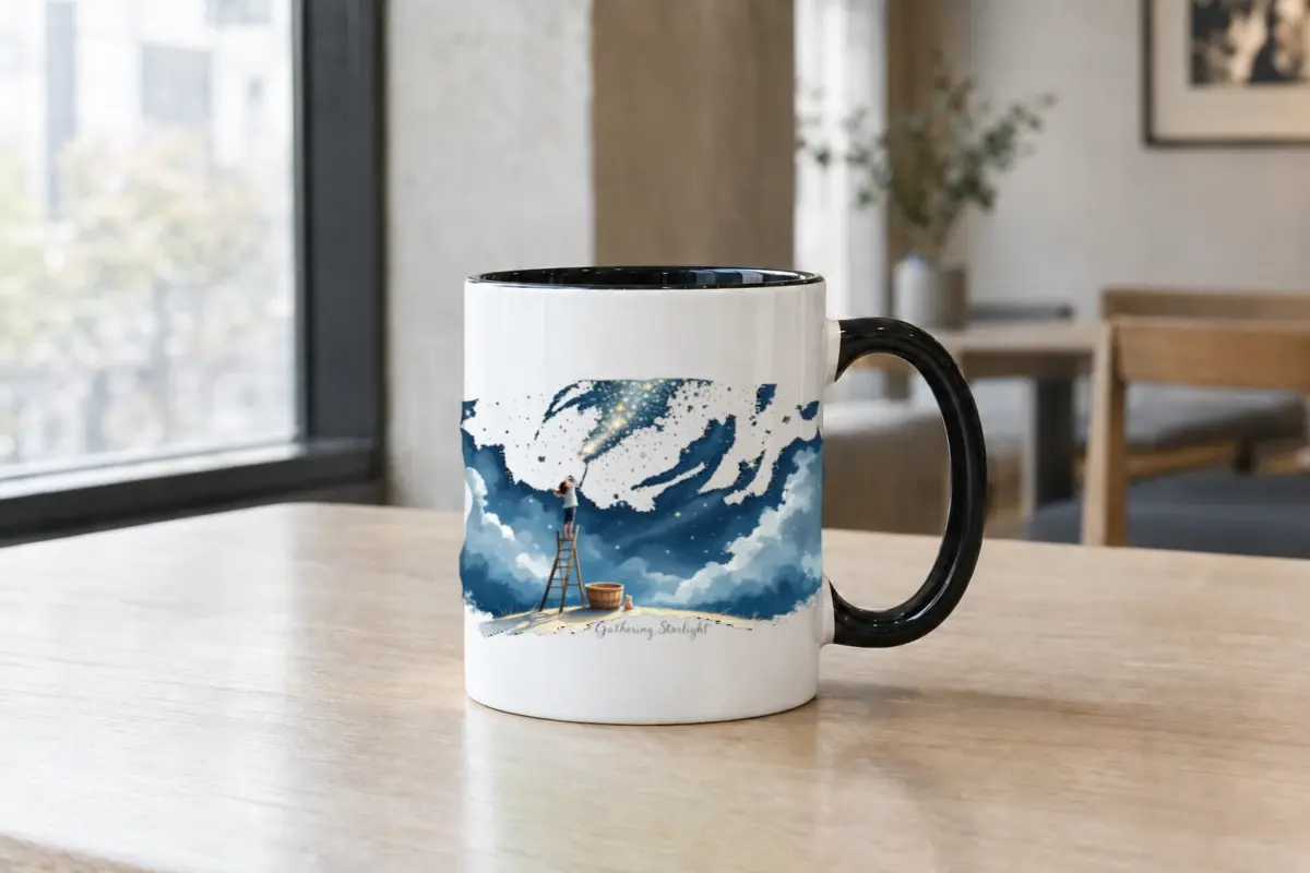 "Gathering Starlight" 11oz Ceramic Mug