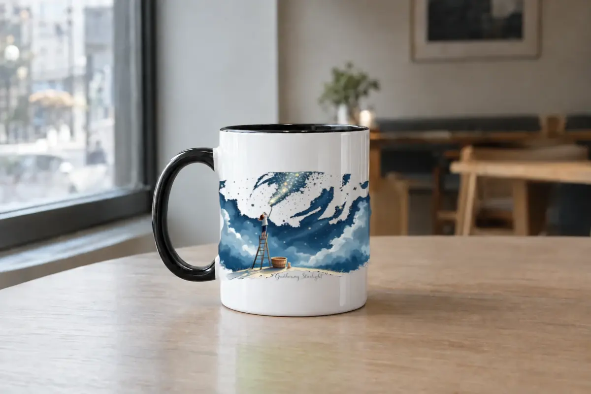 "Gathering Starlight" 11oz Ceramic Mug