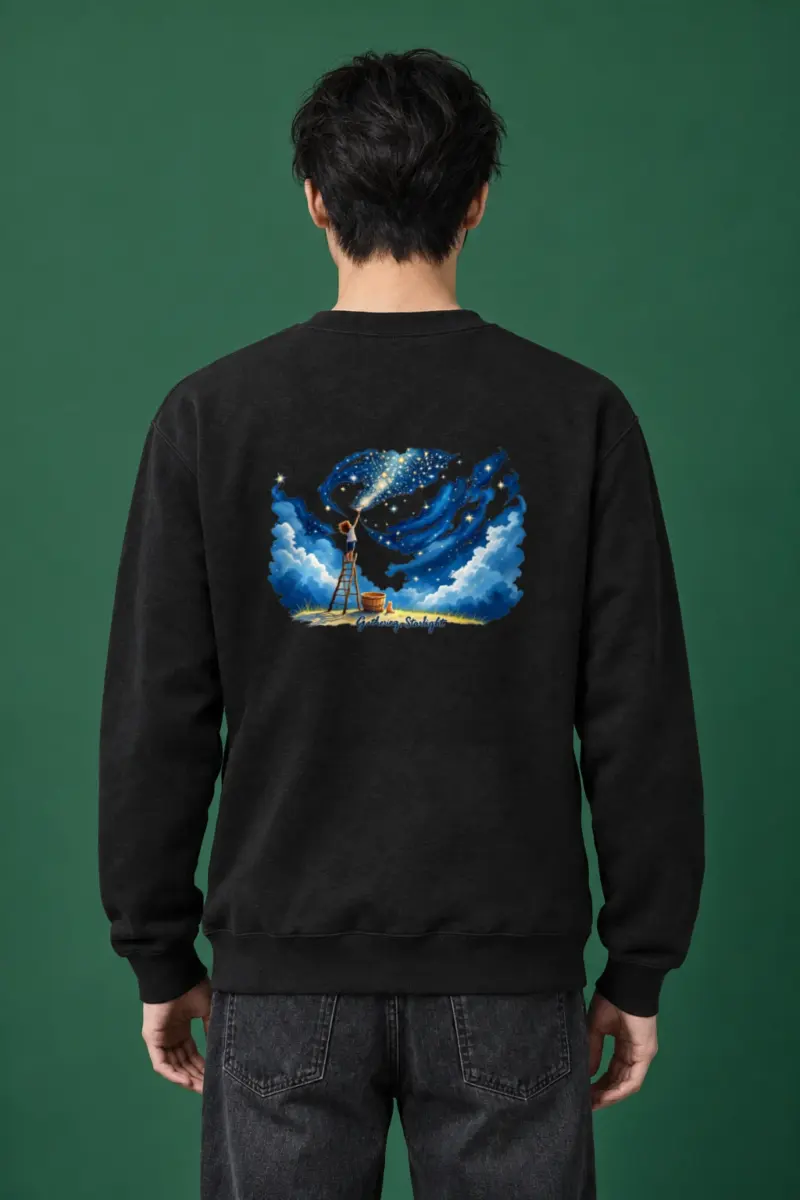 "Gathering Starlight" Heavy Blend Unisex Crewneck Sweatshirt