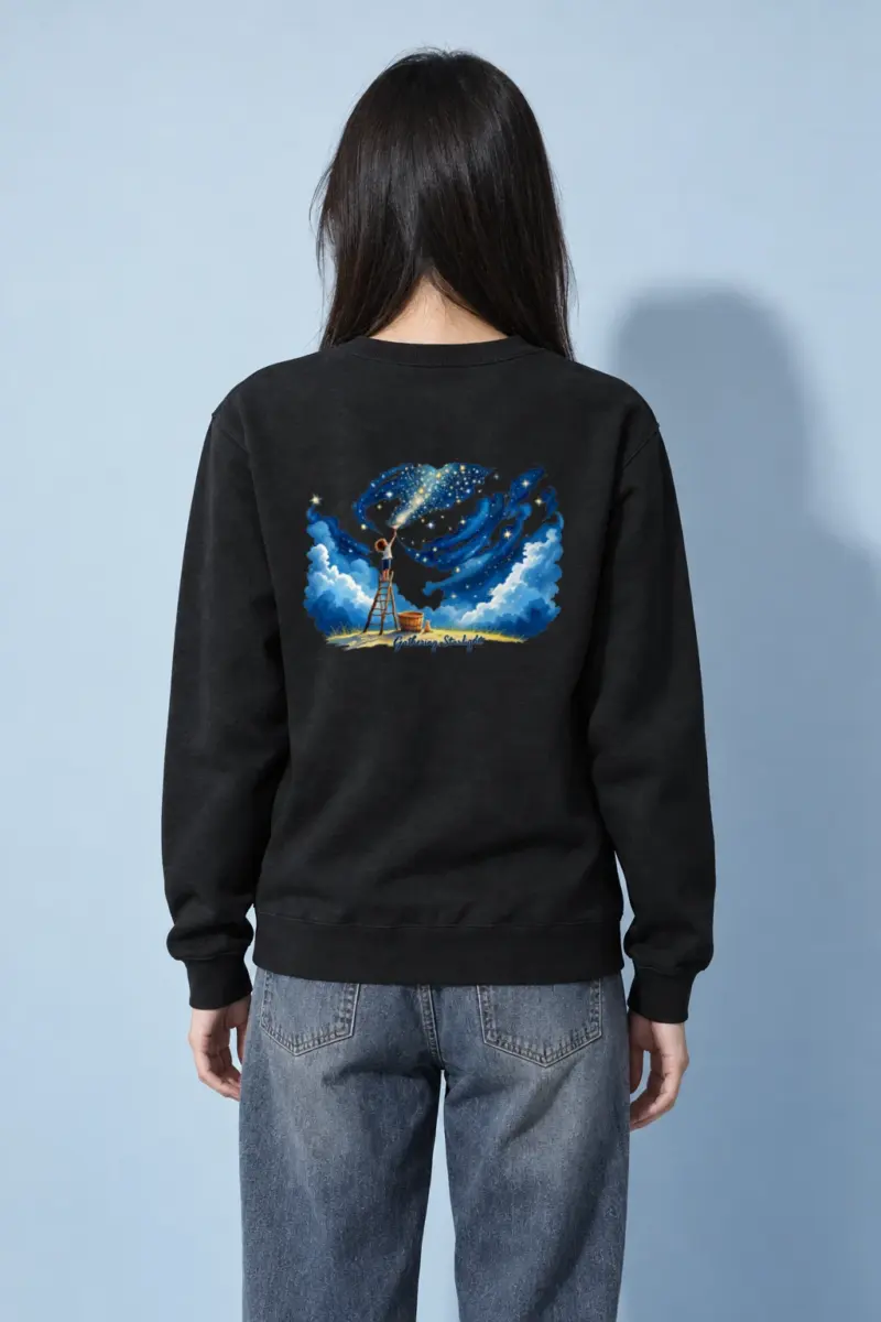 "Gathering Starlight" Heavy Blend Unisex Crewneck Sweatshirt | Gildan 18000