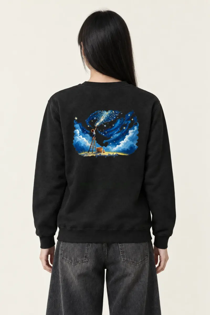 "Gathering Starlight" Heavy Blend Unisex Crewneck Sweatshirt