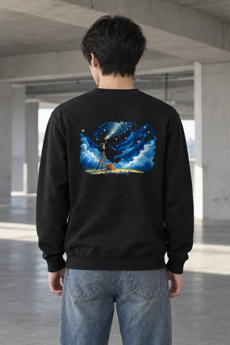 "Gathering Starlight" Heavy Blend Unisex Crewneck Sweatshirt
