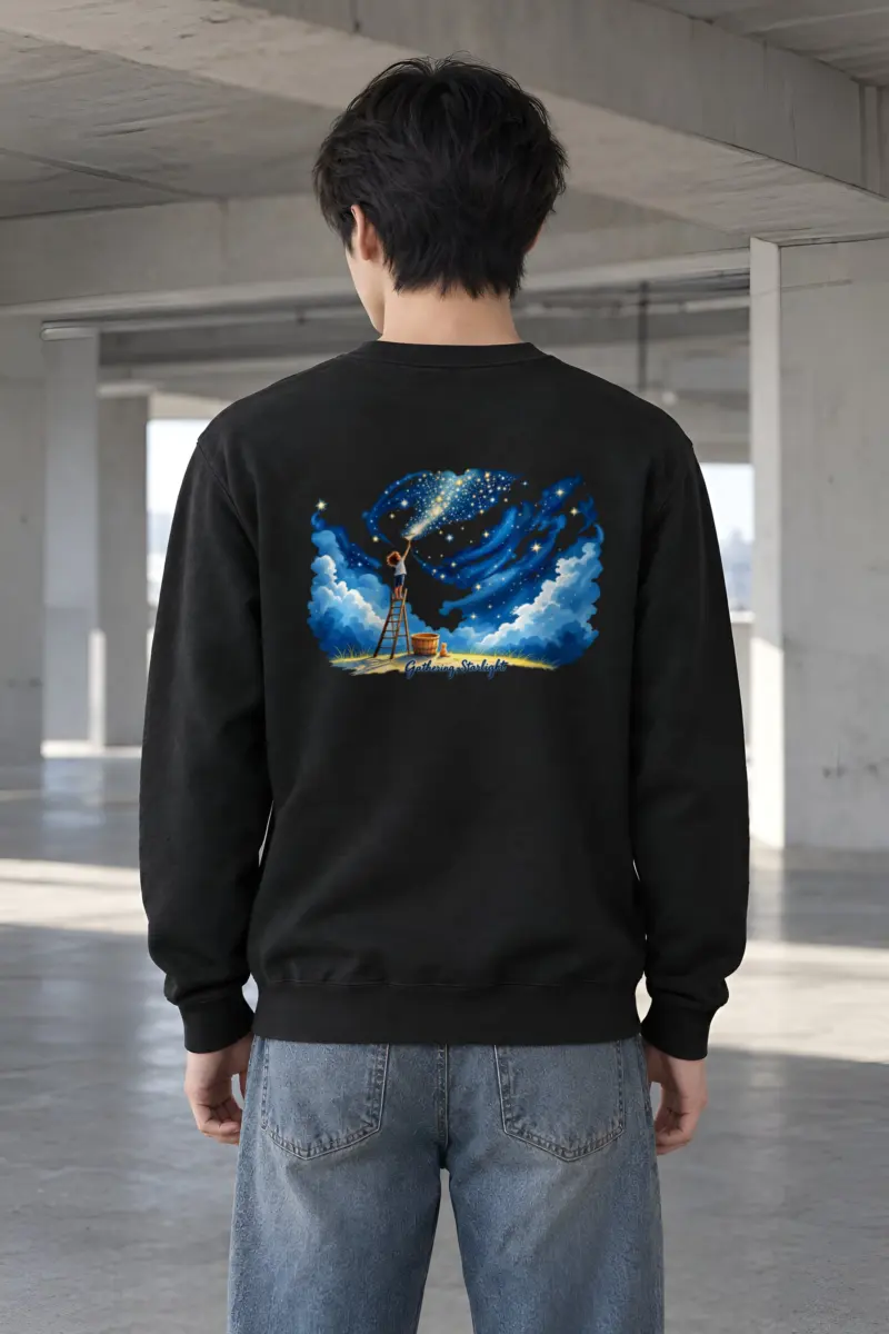 "Gathering Starlight" Heavy Blend Unisex Crewneck Sweatshirt