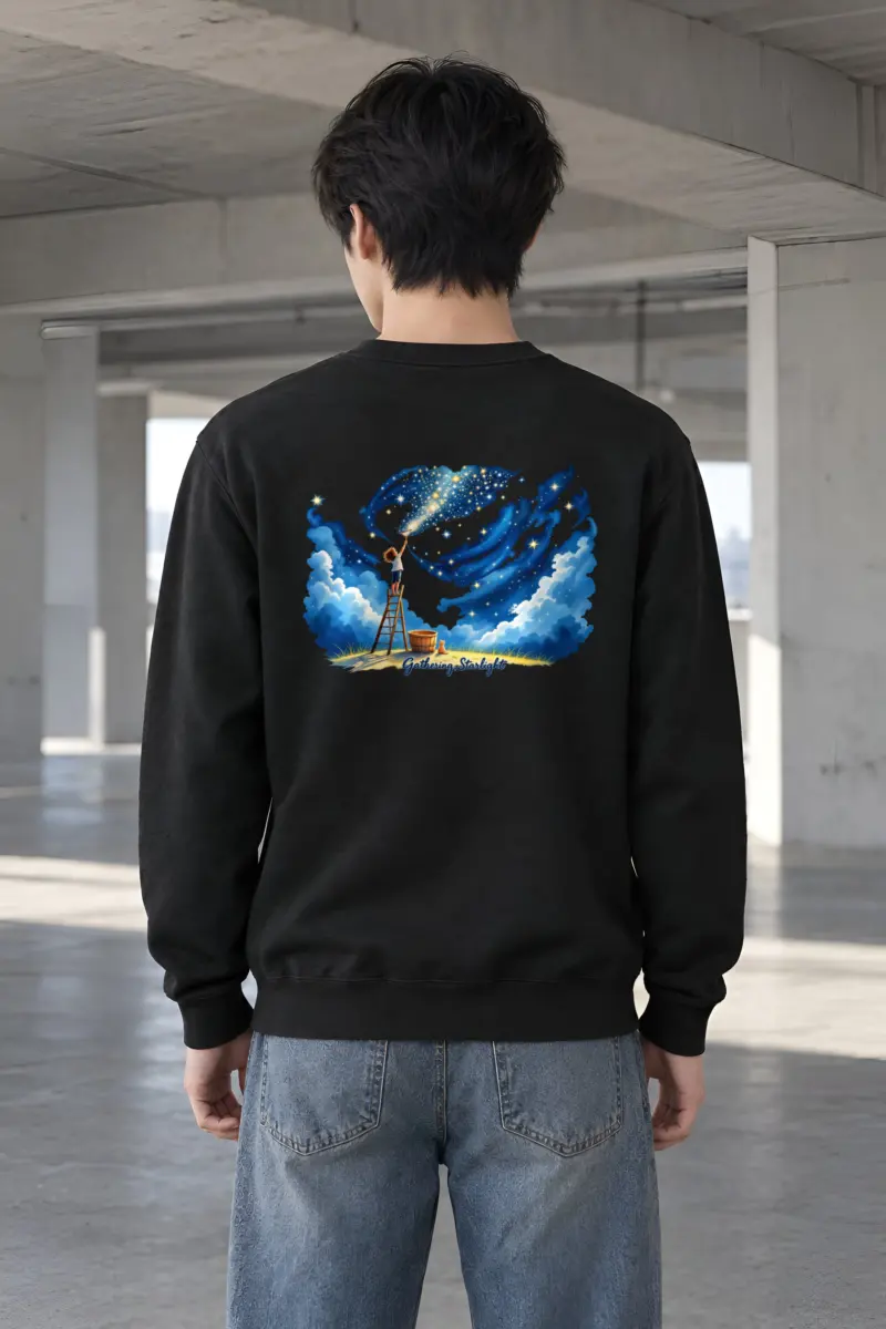 "Gathering Starlight" Heavy Blend Unisex Crewneck Sweatshirt