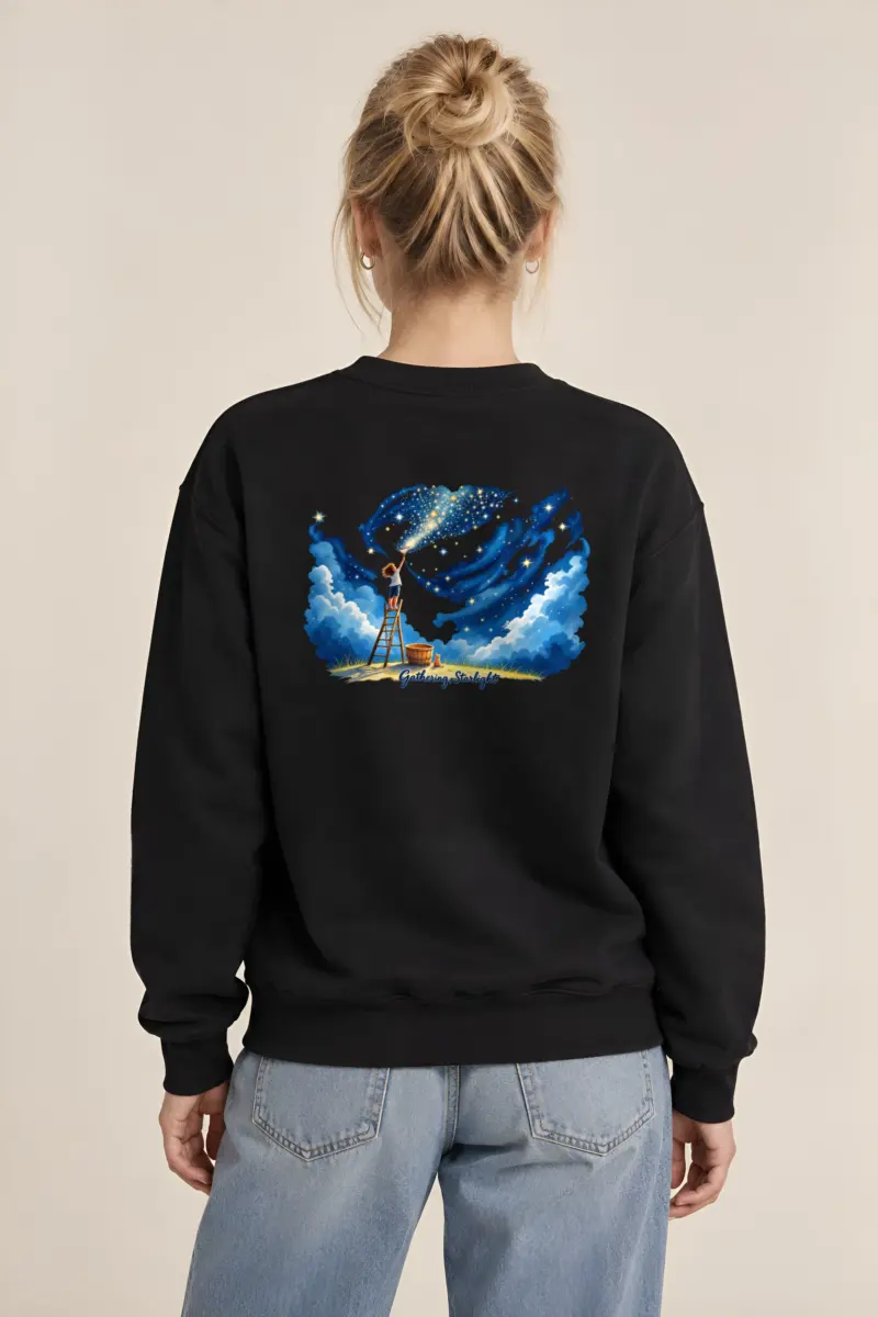 "Gathering Starlight" Heavy Blend Unisex Crewneck Sweatshirt