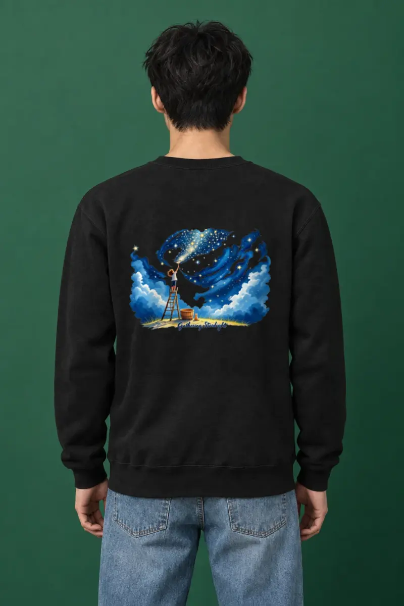 "Gathering Starlight" Heavy Blend Unisex Crewneck Sweatshirt