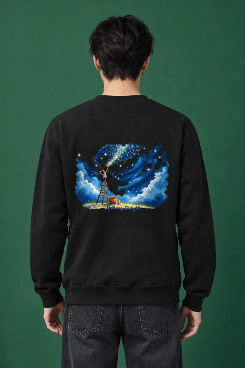 "Gathering Starlight" Heavy Blend Unisex Crewneck Sweatshirt