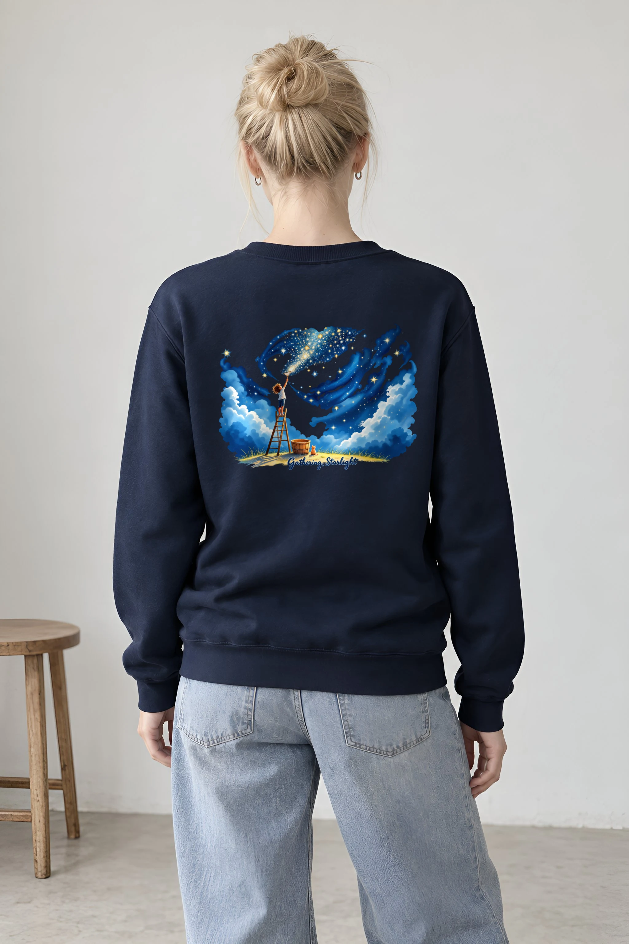 "Gathering Starlight" 1 Crewneck Sweatshirt