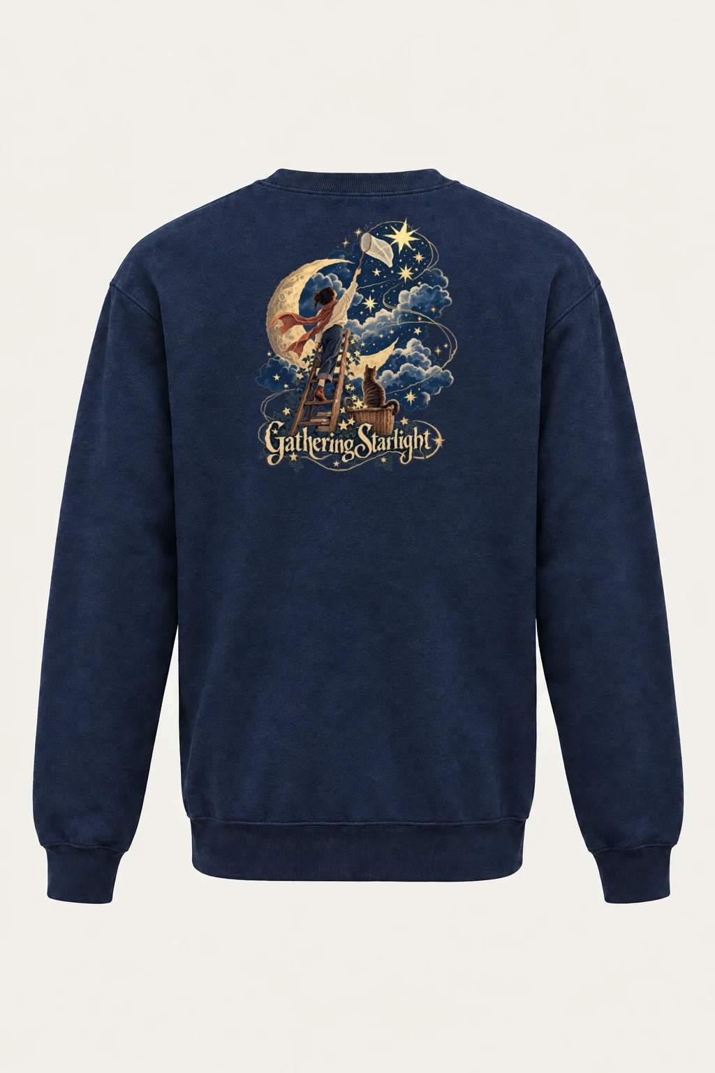 "Gathering Starlight" Heavy Blend Unisex Crewneck Sweatshirt | Gildan 18000
