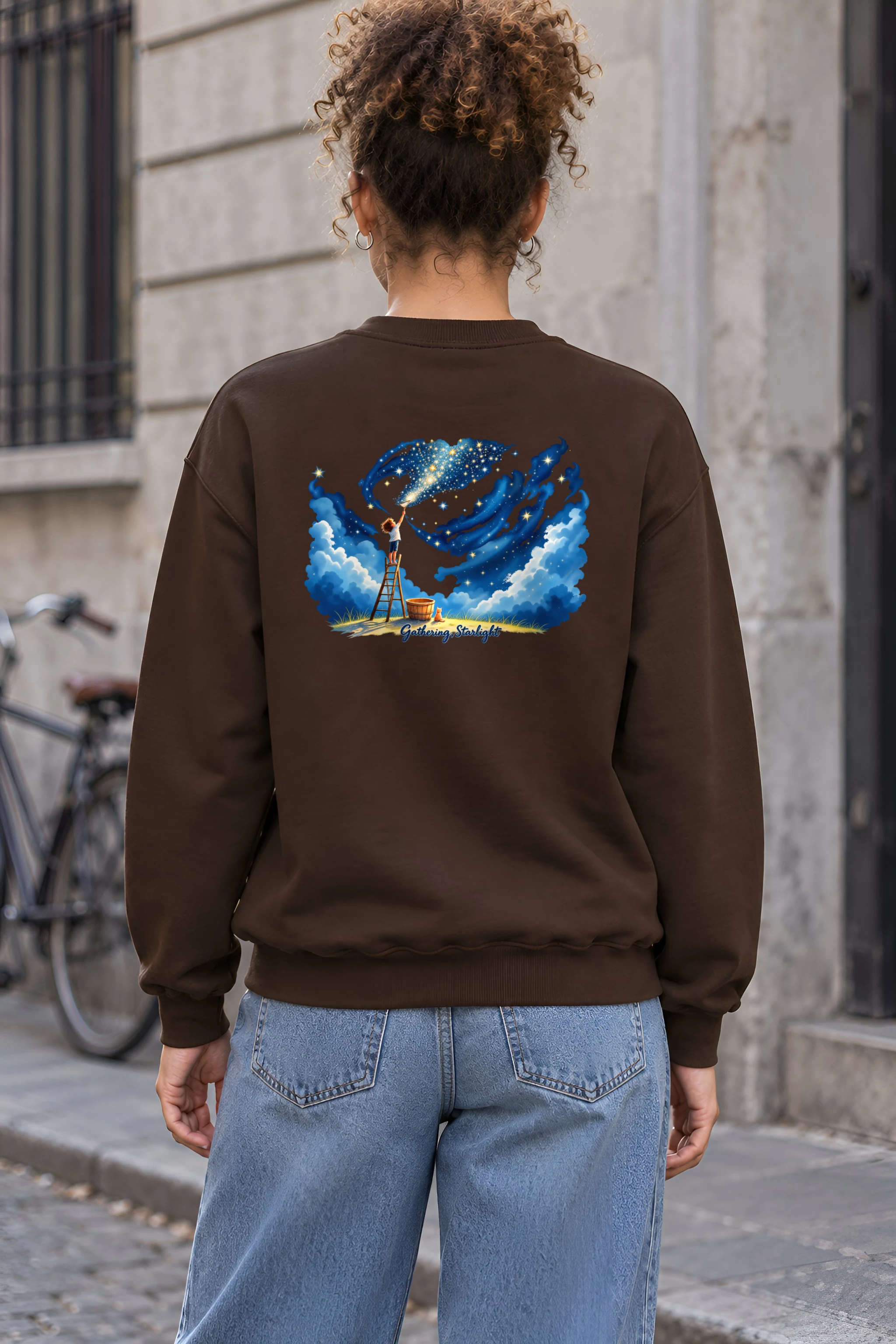 "Gathering Starlight" 1 Crewneck Sweatshirt