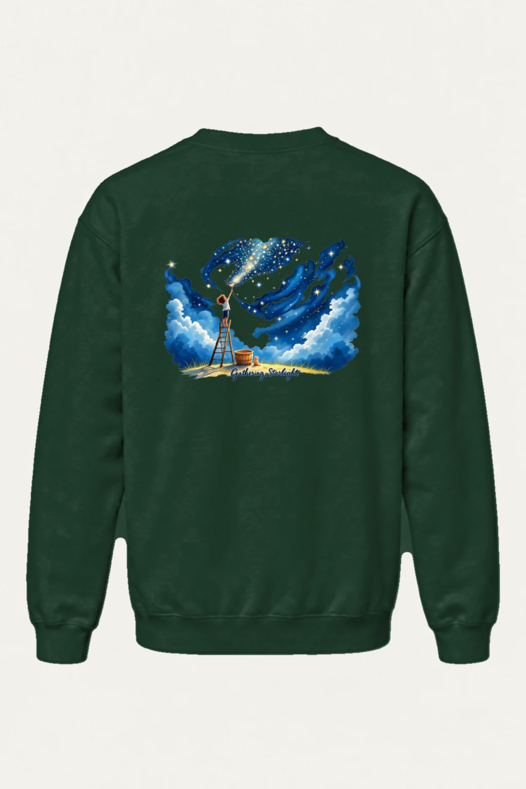 "Gathering Starlight" Heavy Blend Unisex Crewneck Sweatshirt | Gildan 18000