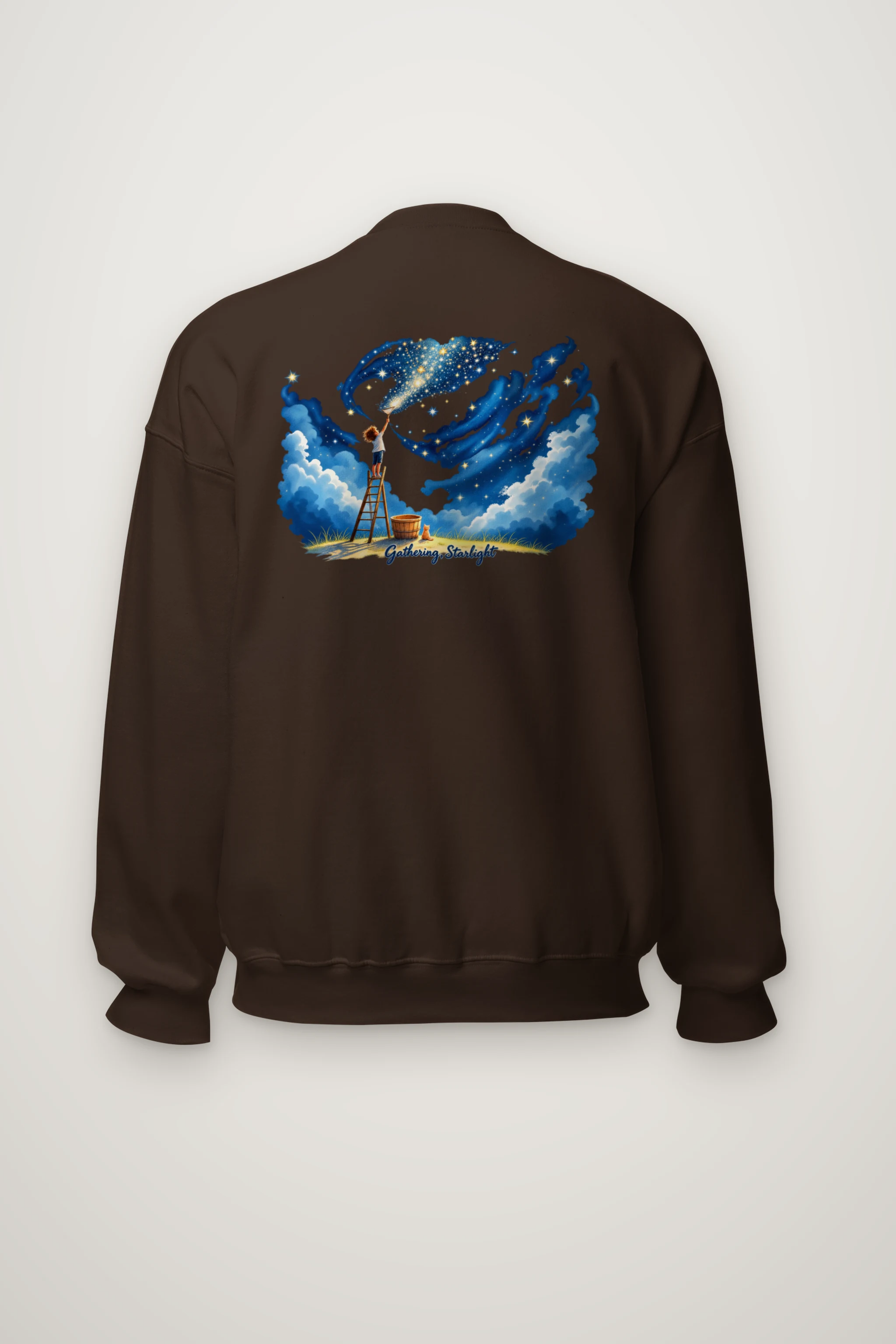 "Gathering Starlight" Heavy Blend Unisex Crewneck Sweatshirt