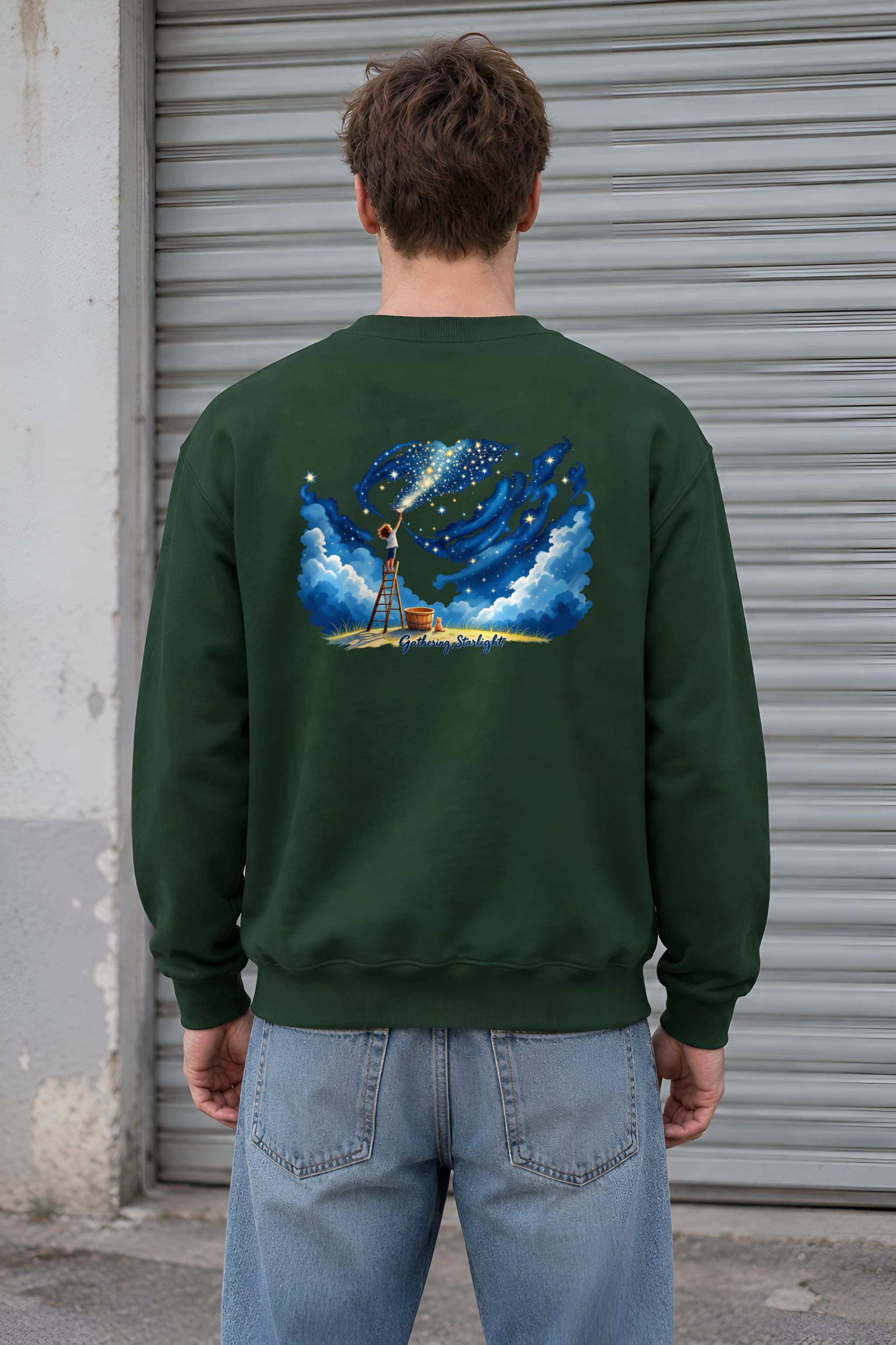 "Gathering Starlight" 1 Crewneck Sweatshirt