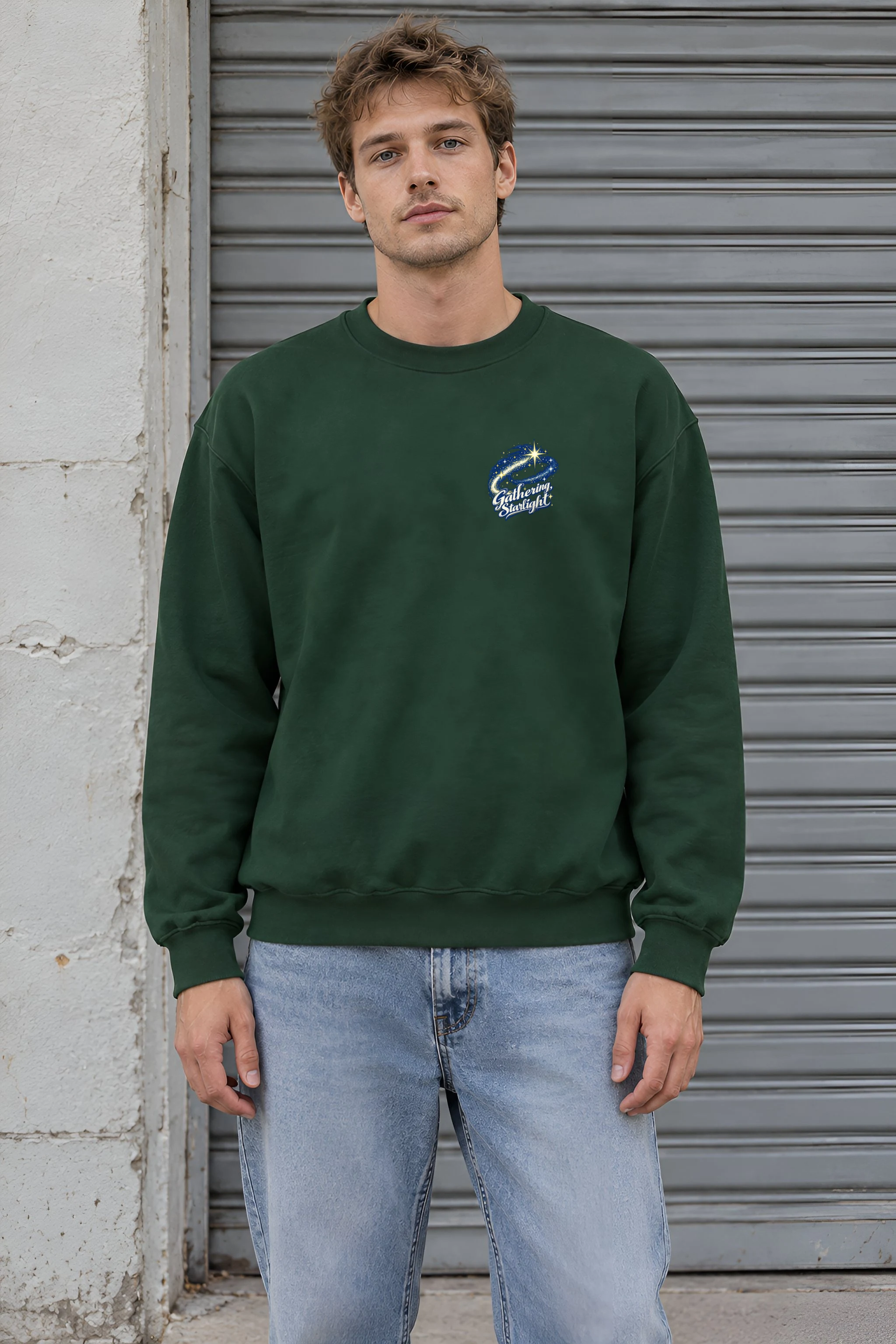 "Gathering Starlight" 1 Crewneck Sweatshirt