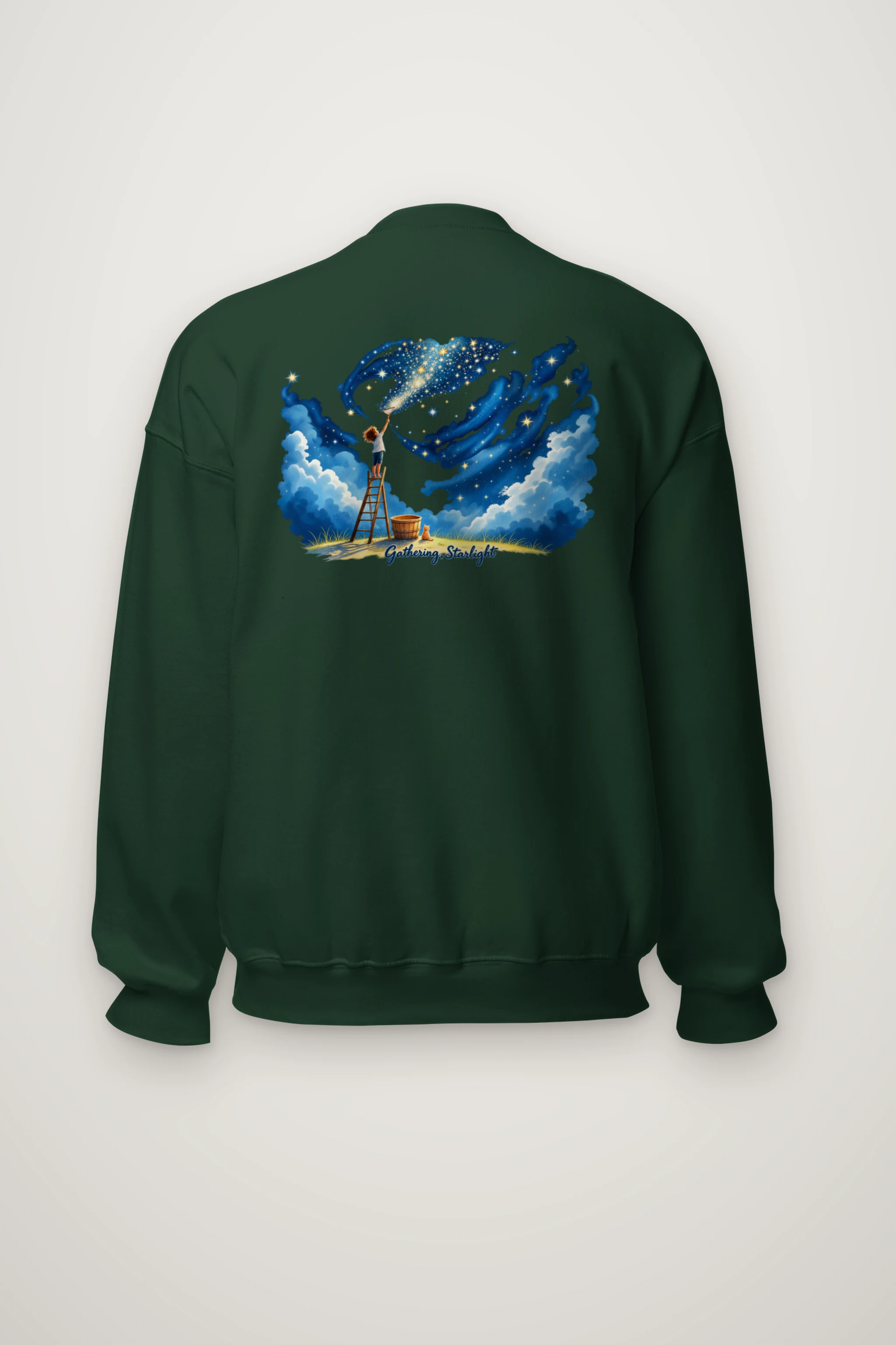 "Gathering Starlight" Heavy Blend Unisex Crewneck Sweatshirt