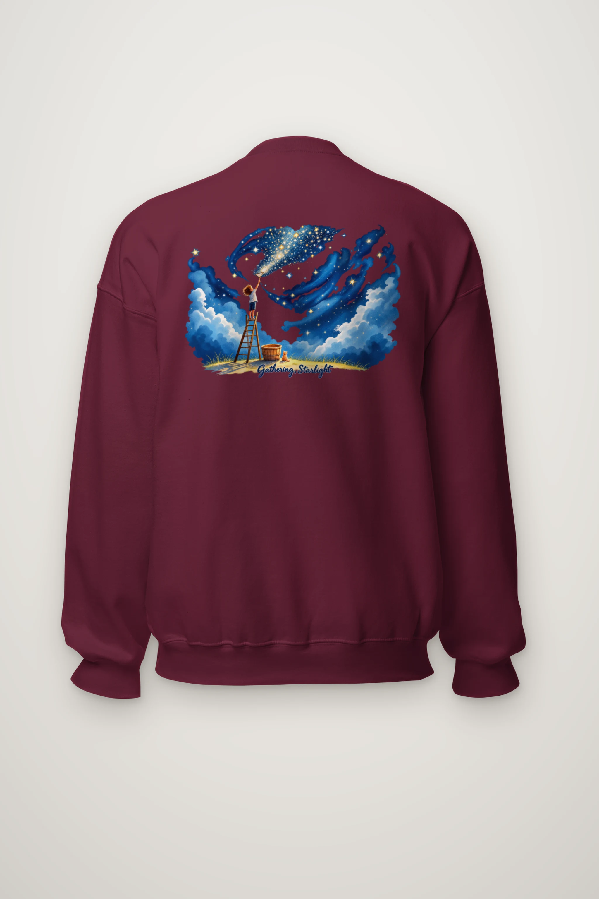 "Gathering Starlight" Heavy Blend Unisex Crewneck Sweatshirt