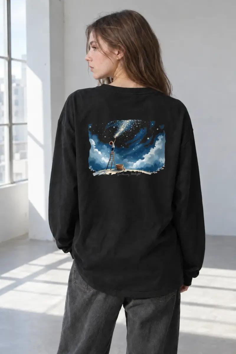 "Gathering Starlight" Unisex Longsleeve T-shirt | Gildan 2400