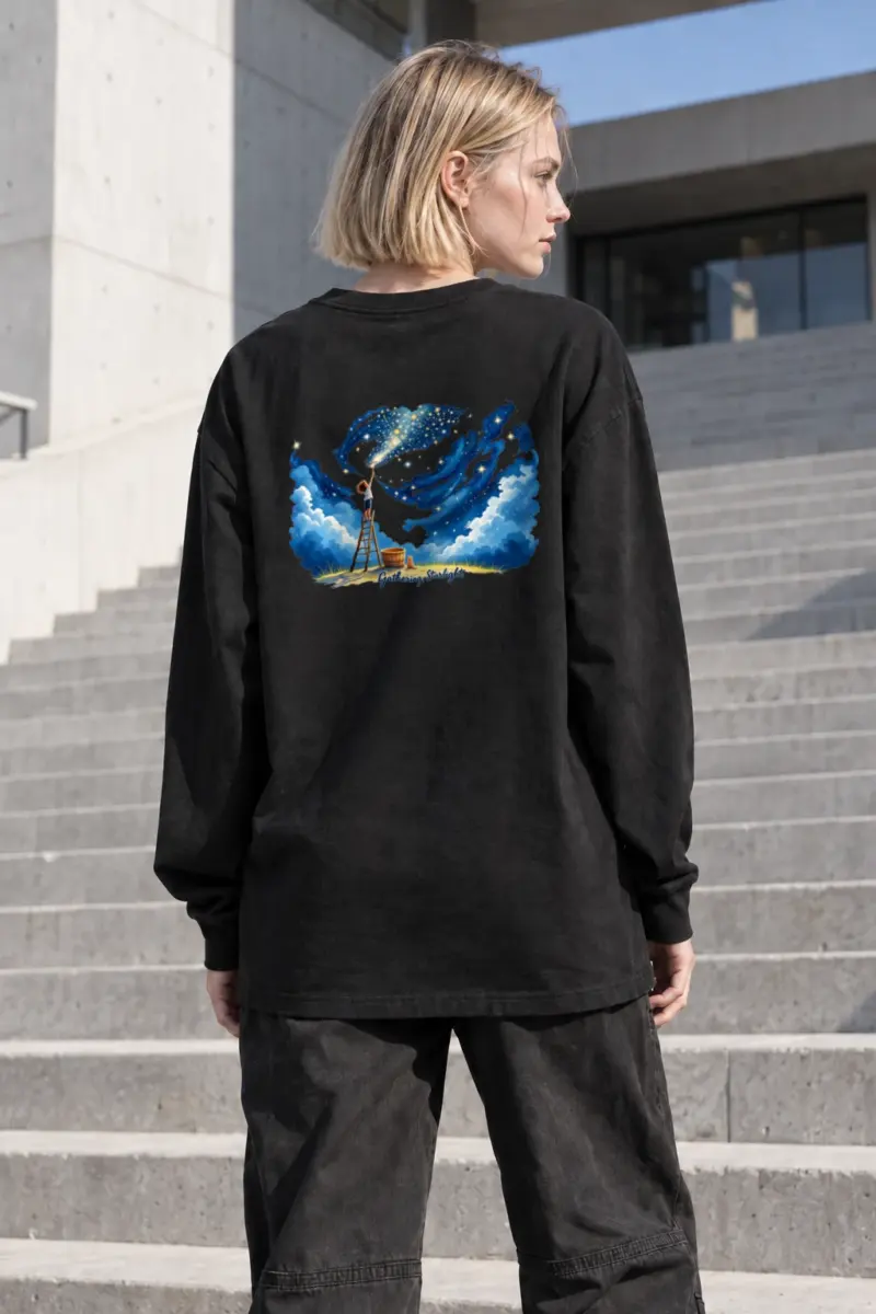 "Gathering Starlight" Unisex Longsleeve T-shirt | Gildan 2400