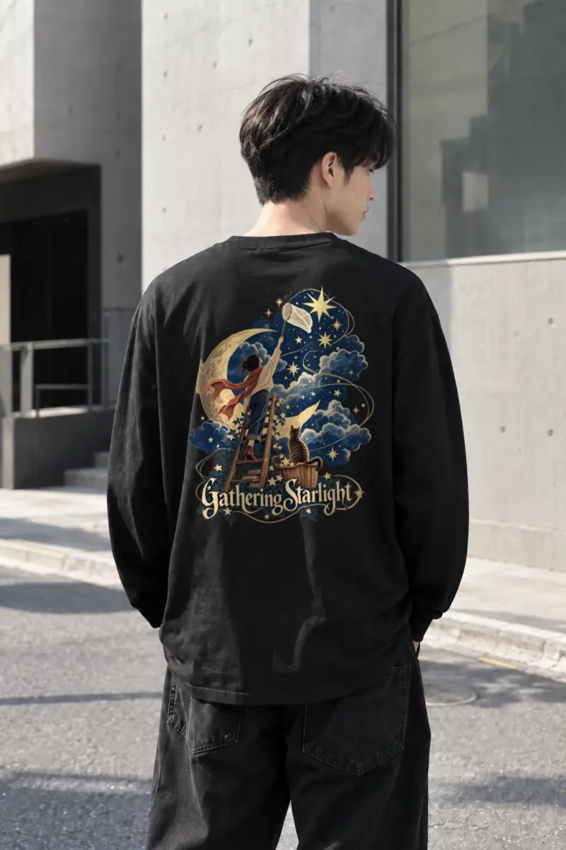"Gathering Starlight" Unisex Longsleeve T-shirt | Gildan 2400