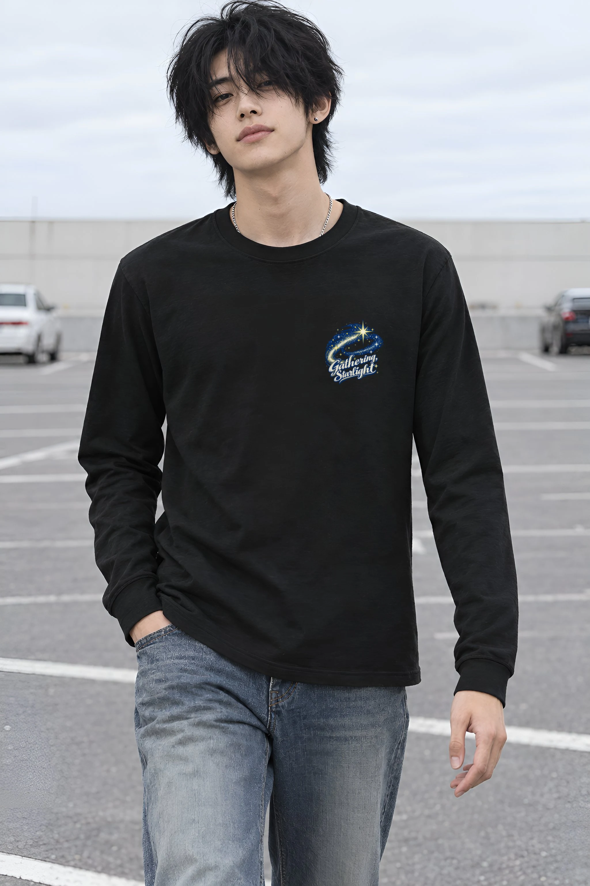 "Gathering Starlight" Unisex Longsleeve T-shirt