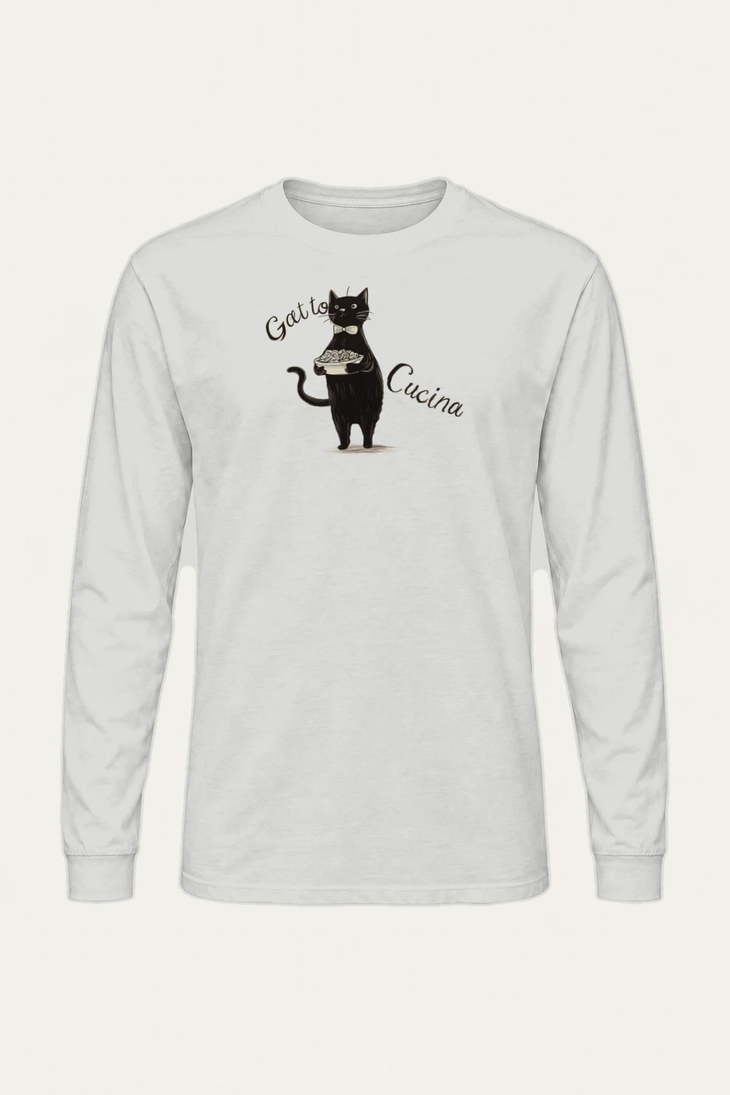 "Gatto Cucina" Unisex Longsleeve T-shirt | Gildan 2400