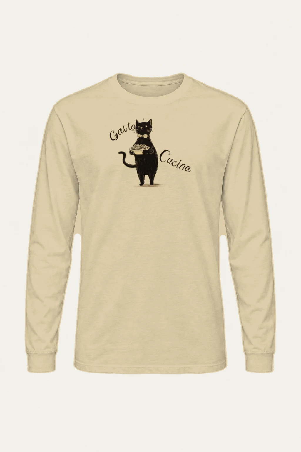 "Gatto Cucina" Unisex Longsleeve T-shirt | Gildan 2400