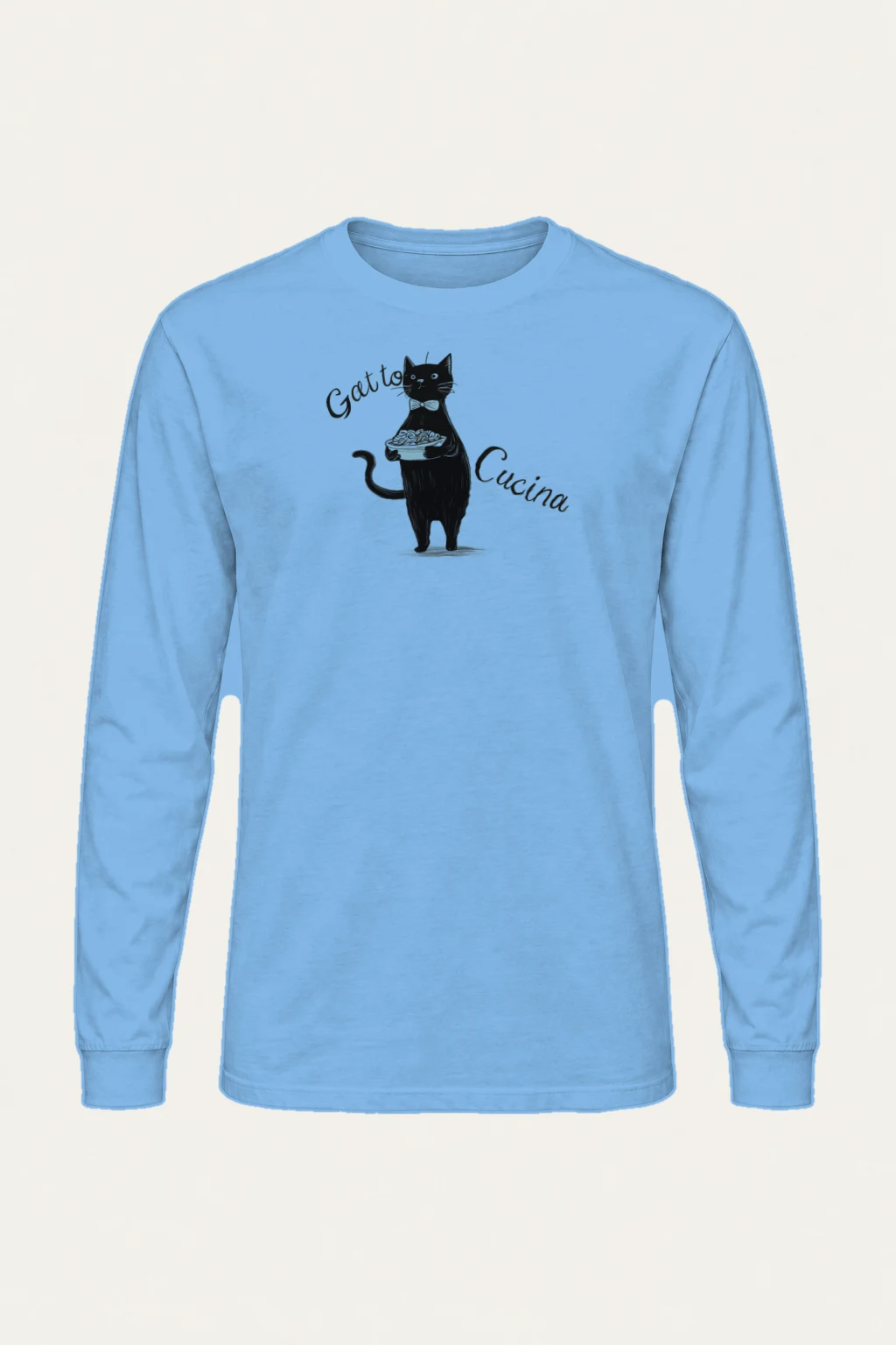 "Gatto Cucina" Unisex Longsleeve T-shirt | Gildan 2400