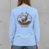 "Gentle Stag Wreath" Unisex Longsleeve T-shirt