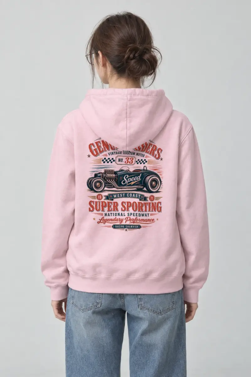 "Genuine Riders" Heavy Blend Unisex Pullover Hoodie