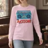"Get Action Boombox" Unisex Longsleeve T-shirt
