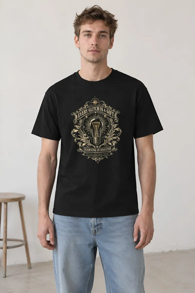 "Gifted Direction" Heavyweight Unisex Crewneck T-shirt