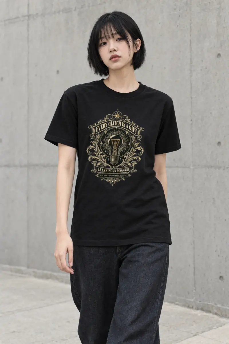 "Gifted Direction" Heavyweight Unisex Crewneck T-shirt