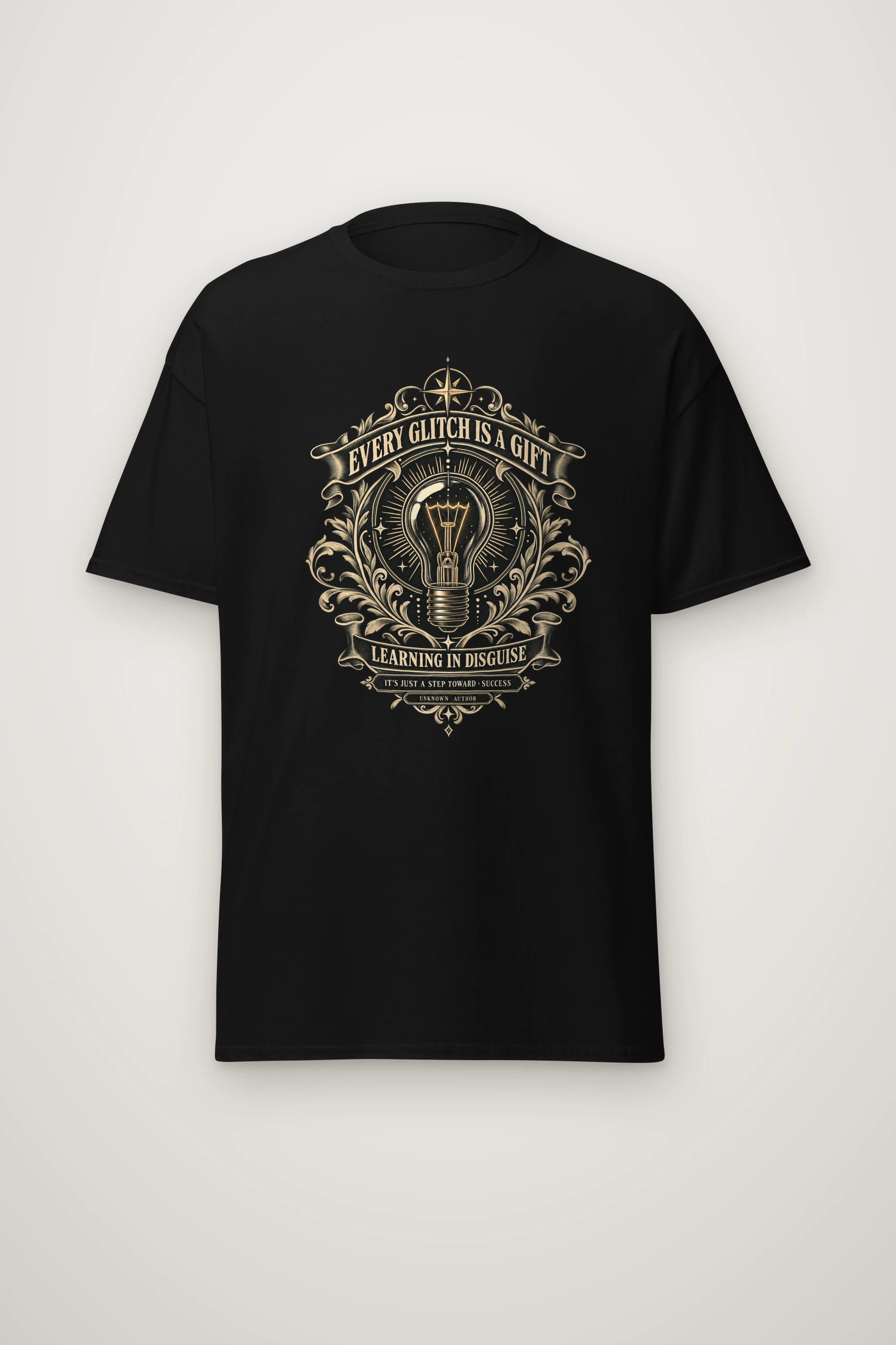 "Gifted Direction" Heavyweight Unisex Crewneck T-shirt