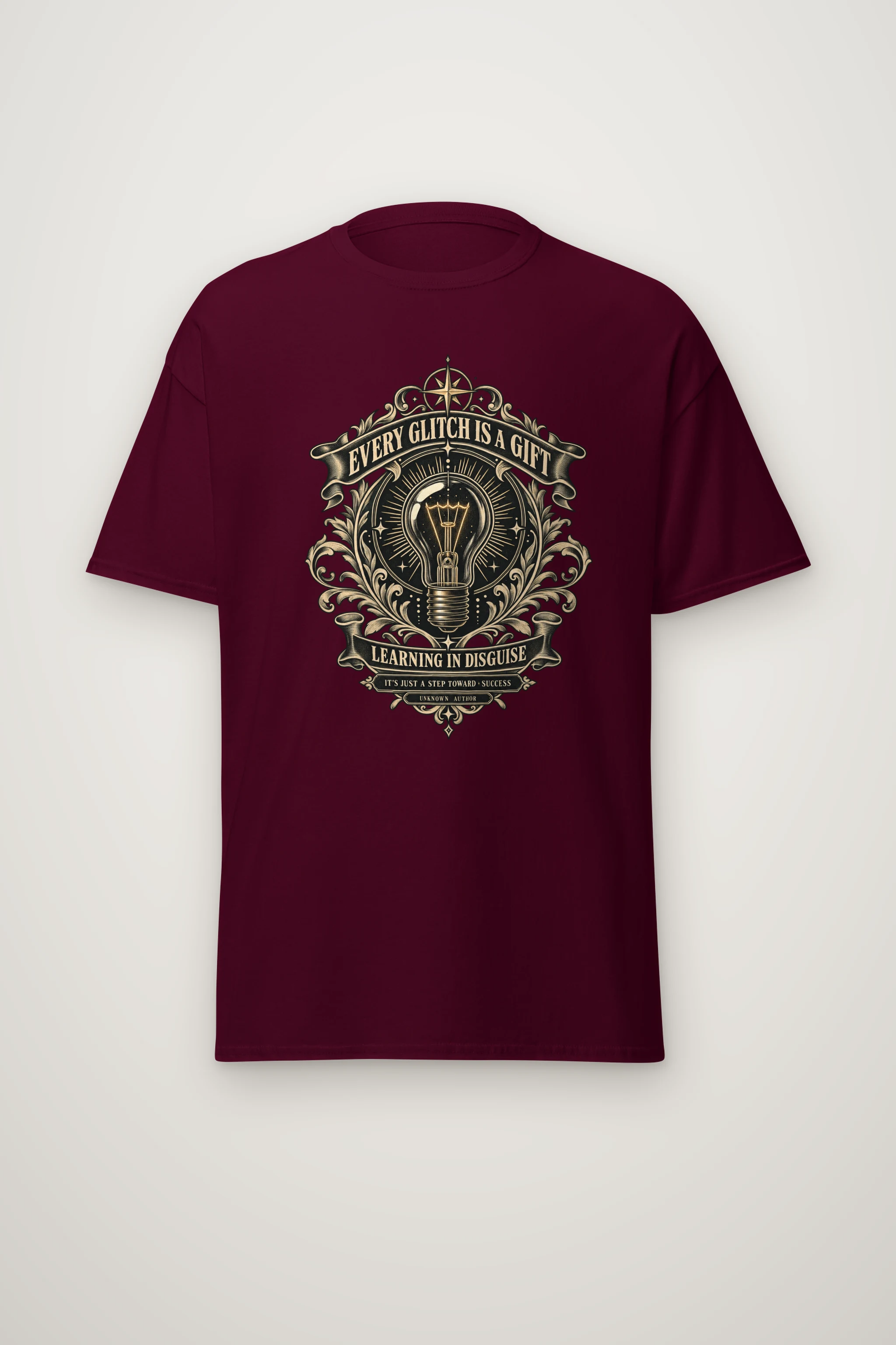 "Gifted Direction" Heavyweight Unisex Crewneck T-shirt