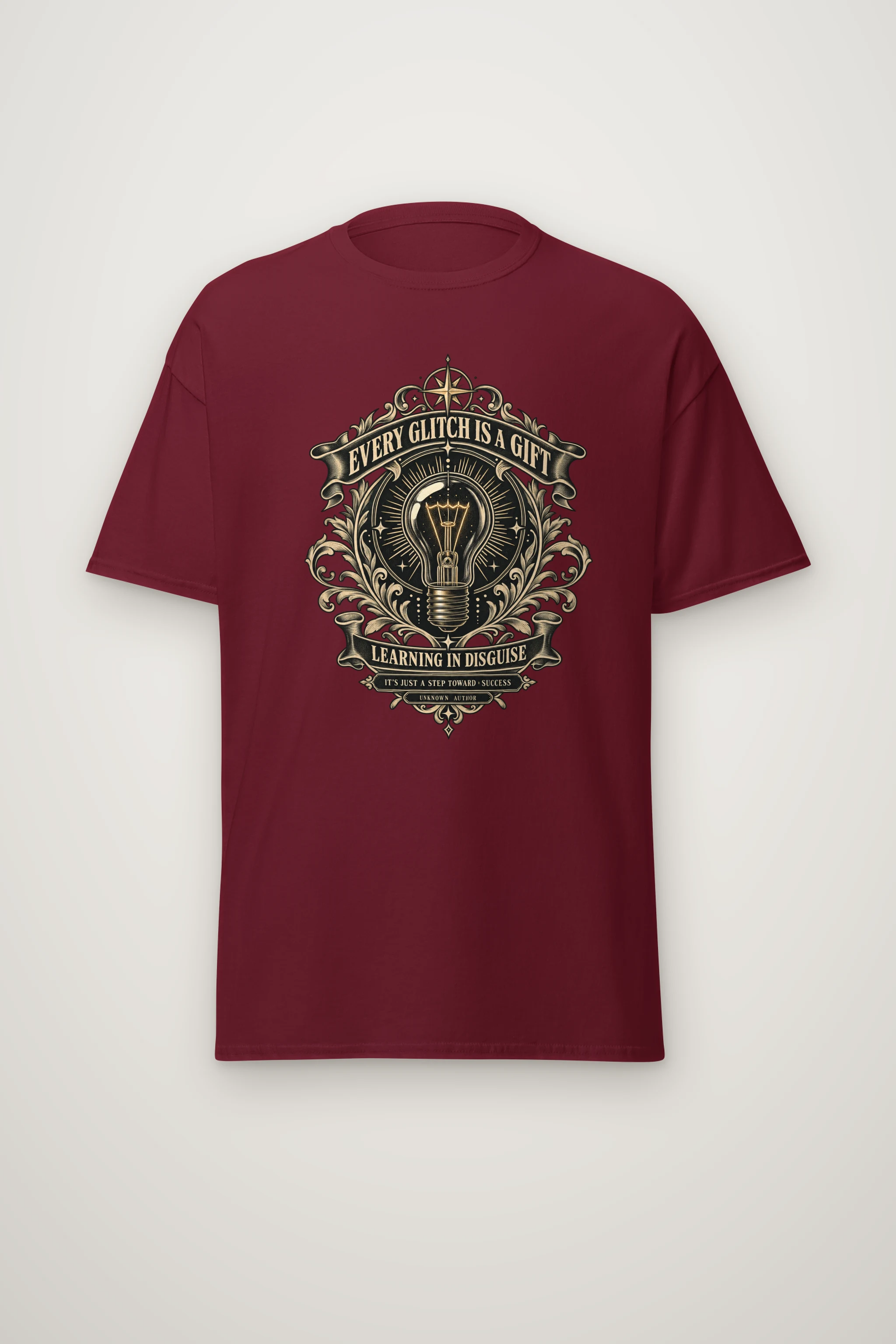 "Gifted Direction" Heavyweight Unisex Crewneck T-shirt
