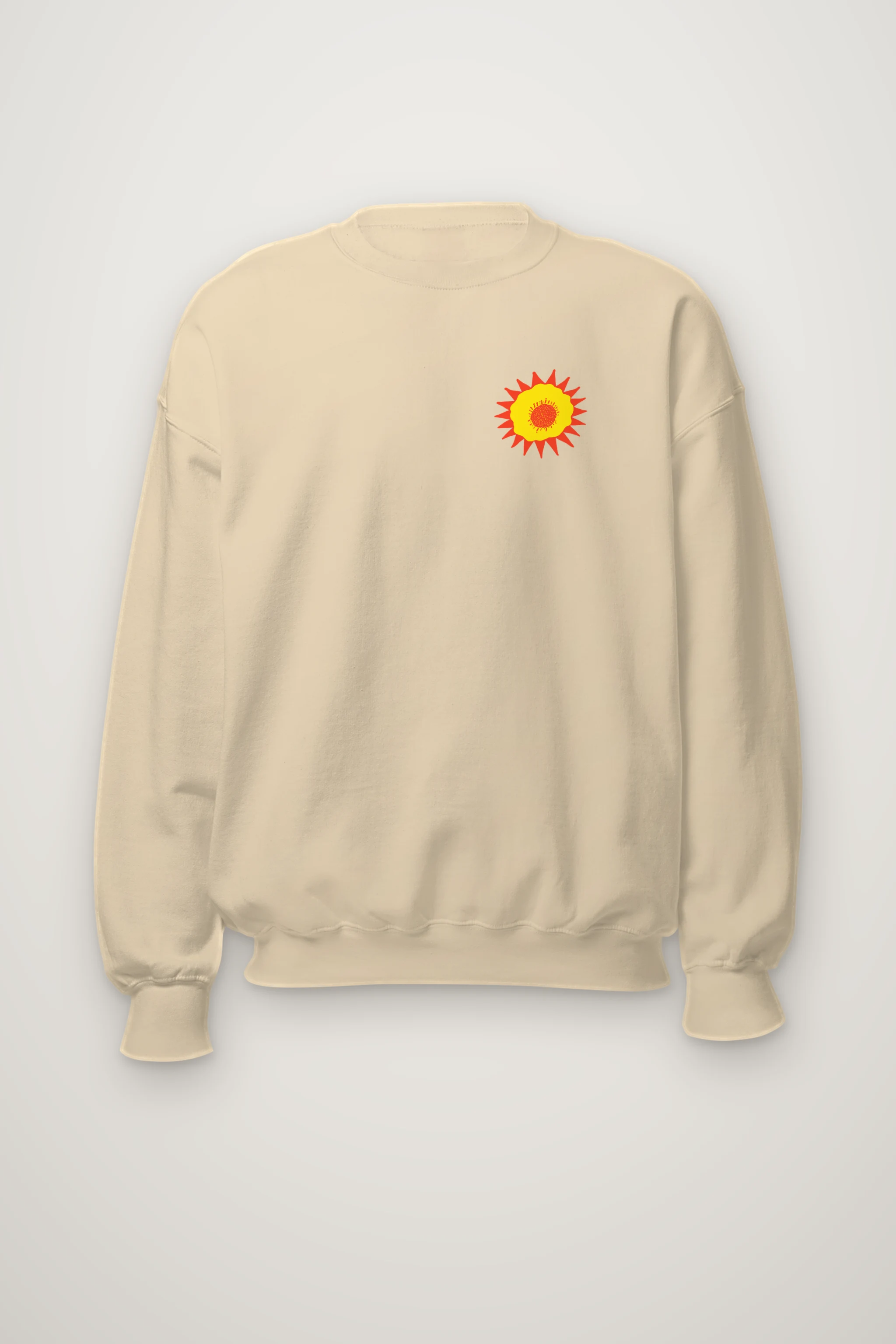 "Giraffe Folk House" Heavy Blend Unisex Crewneck Sweatshirt